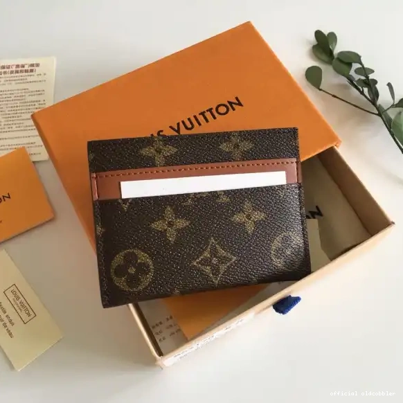 Official oldcobbler LOUIS CARD VUITTON HOLDER 50DOUBLE BANDOULIERE 0514